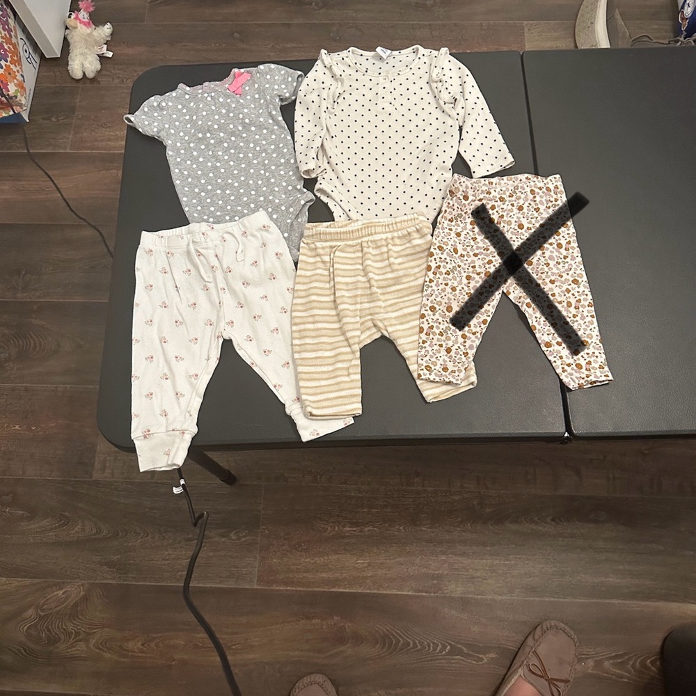 Random Baby Girl Clothes Lot